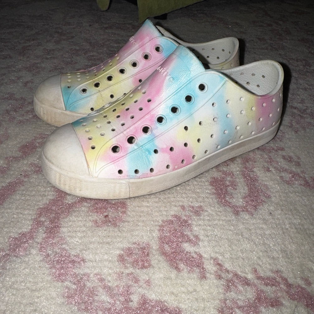 Girls Native MultiColor Jefferson Slip-On Shoes Size 13C